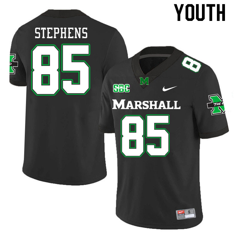 Youth #85 Tracy Stephens Marshall Thundering Herd SBC Conference College Football Jerseys Stitched-B